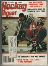 Hockey Digest Mag Denis Potvin & NHL Awards June 1982 113021nonr