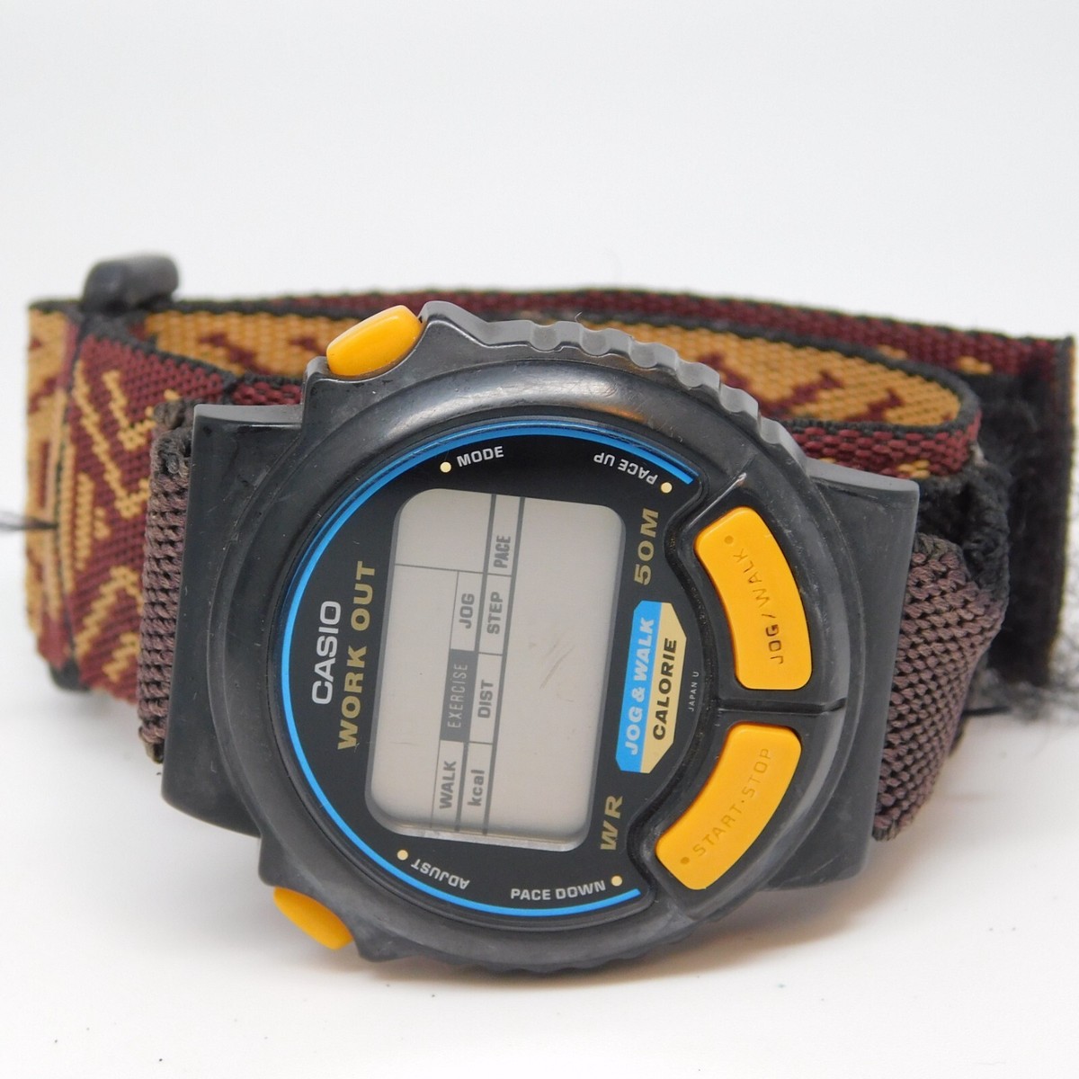 CASIO 879 JC-10 Work Out Quartz Digital Men display picture 1