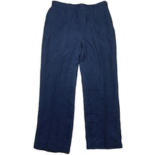 Vintage Carlisle Women  s Acetate Rayon Silk Black Dress Wide-Leg Pants Size 10