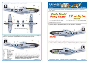 KITS-WORLD 1/48 P-51D MUSTANG Cpt Charles Weaver 357th FG # 480 