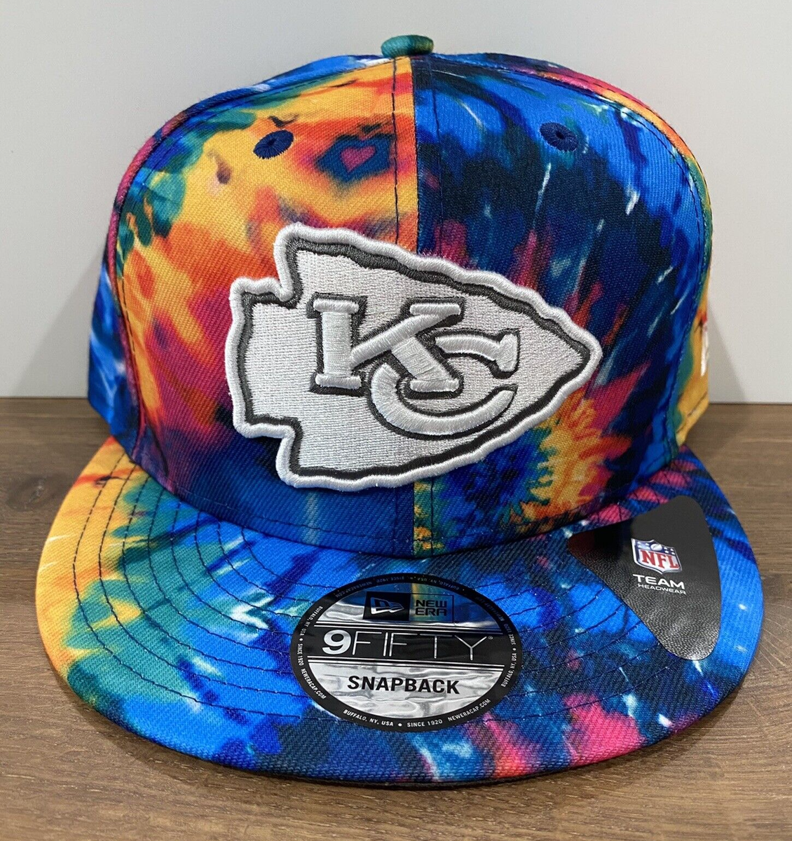 Kansas City Chiefs New Era Crucial Catch Sideline 9FIFTY Snapback