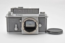Nikon F Eye Level Silver "FUJI MARK" w/Meter Model II Near Mint,Finder Cleaned