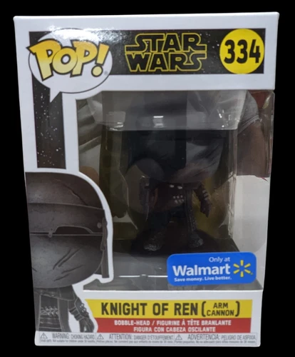 NEW FUNKO POP! STAR WARS KNIGHT OF REN (ARM CANNON) #334 WALMART EXCLUSIVE