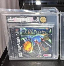 Factory Sealed - Raystorm - Working Designs PS1 - Black Label - VGA U95 Gem Mint