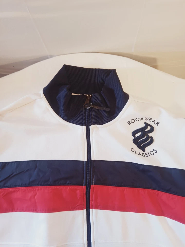 Sudadera con cremallera para hombre Rocawear Foto 3 de 4