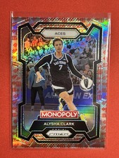 2024 Panini WNBA Monopoly #7 Alysha Clark Dice Prizm
