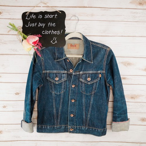 Edwin Denim Jacket Size M Selvedge 5550 