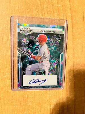 2023 Leaf Eclectic - Chase Davis - Water Crystal Diamond Wonders Auto #d 1/5