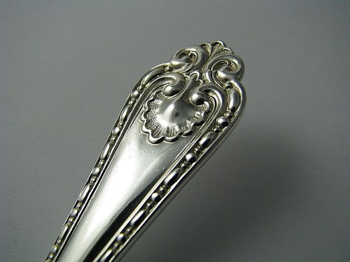 ALVIN STERLING SILVER BUTTER PICK Wellington Pattern by Alvin ca1897 No Mono - Picture 9 of 12