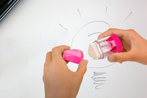 Twin Combo Single Hole Pencil Sharpener with Lid & Eraser Plastic Assorted Colou - Picture 7 of 8