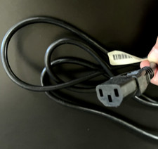 AC Power Cord Standard 3 Prong Electrical Cable 6FT 10A/125V NEW Appliance Cmptr