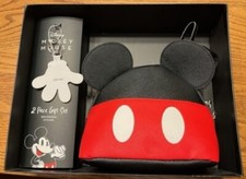 Disney Mickey Mouse Mini Hand Bag and Glove Keychain - 2 piece gift set