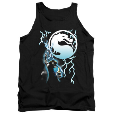 MORTAL KOMBAT RAIDEN Licensed Men's Graphic Tank Top Sleeveless Tee SM-2XL