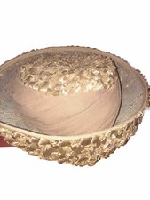 Clover Lane STRAW Round HAT Union USA PILLBOX 50s Grandma Church LADY, VINTAGE