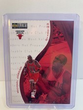 1997 Upper Deck Collector's Choice Hot Properties Michael Jordan #385 Near Mint