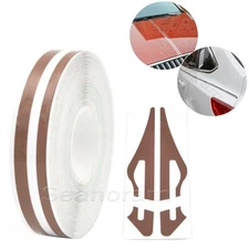 3mm & 5mm 32ft Brown Car Body Pin Stripe PinStriping Decal Vinyl Tape Sticker