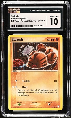 Swinub graded CGC 10 for sale on eBay