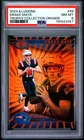 2024 PANINI ILLUSIONS TROPHY COLLECTION ORANGE #59 DRAKE MAYE ROOKIE RC PSA 8