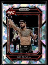 2023 Panini Prizm UFC Cracked Ice #167 Ilia Topuria