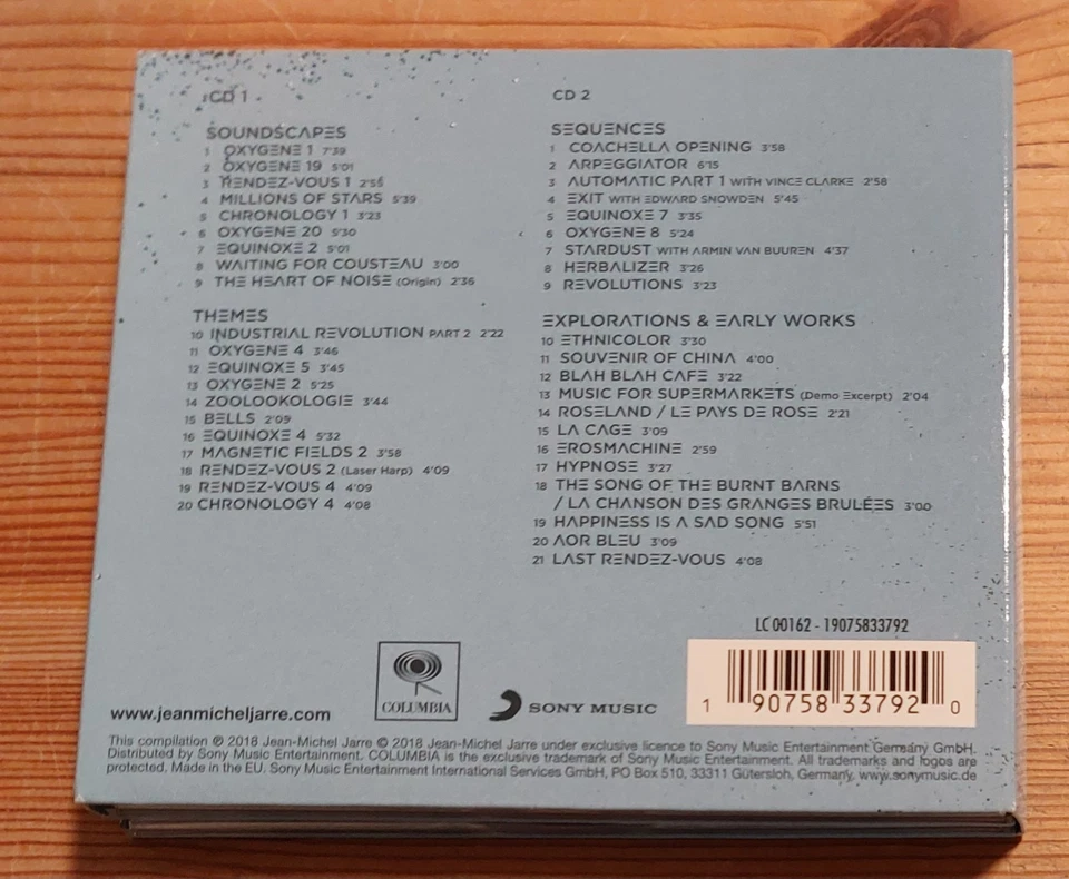 CD Jean-Michel Jarre- Planet Jarre 50 Years Of Music - Bild 2 von 2