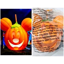 DisneyParks '24 Halloween MickeyMouse Jack-O-Lantern Pumpkin Light-Up Sipper NEW