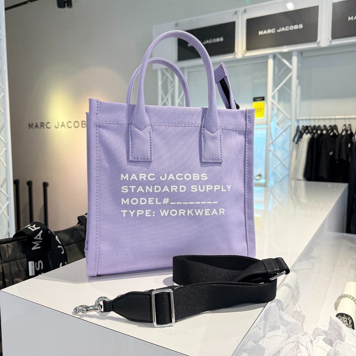 Marc Jacobs 4S5HTT048H02 Medium Standard Supply Tote Lilac | eBay