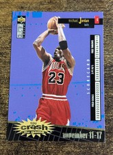 1996-97 Collectors Choice You Crash the Game GOLD Michael Jordan Nov 11 #C30 SSP