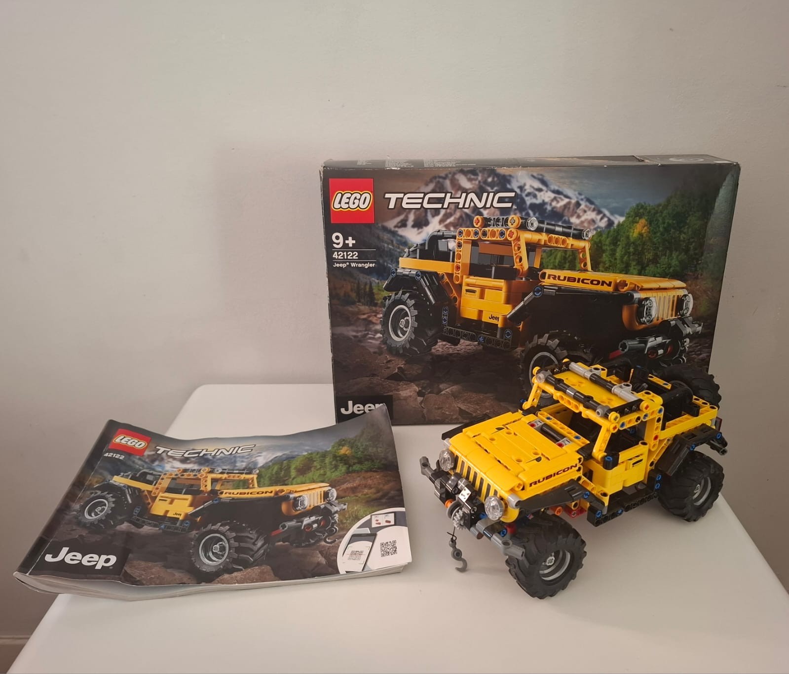 LEGO Technic 42122 Jeep Wrangler Rubicon Complet + boîte + notice