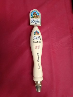 LEFFE - BLONDE - BELGIAN ABBEY ALE - BEER TAP HANDLE (TALL)