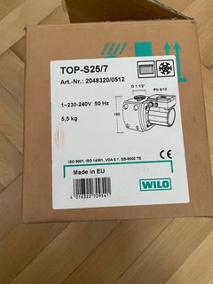 Wilo TOP S 25 / 7 Heizungspumpe Pumpe Umwälzpumpe 180 mm Neu