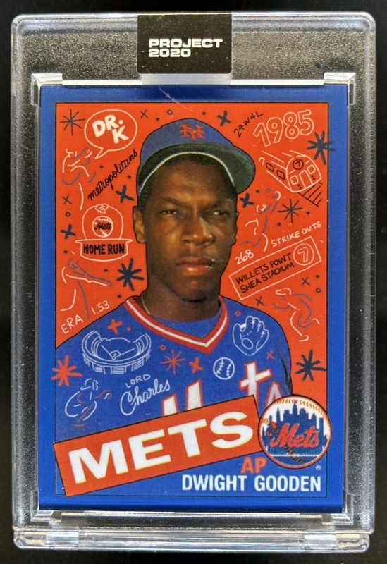 2020 Topps Project Dwight Gooden #184 Mets