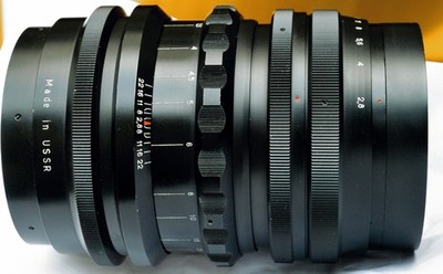 M42 Jupiter-6-2 2.8/180mm Very Nice, Optimal IQ, Sonnar Design, USSR Black Beast