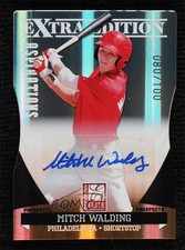 2011 Donruss Elite Extra Edition Prospects 80/100 Mitch Walding #55 Auto 0ca6