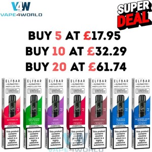 elfbar elfa kaufen 5x 2 ELFBAR ELFA PODS 20mg Nikotinsalz E-Shisha Vape Elfbar 600 Züge