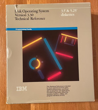 IBM Disk Operating System Version 3.30 Technical Reference 3.5" and 5.25" disks