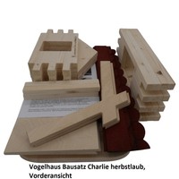 Vogelhaus Bausatz Charlie Herbstlaub FutterhäUschen Spender Balkondekoration