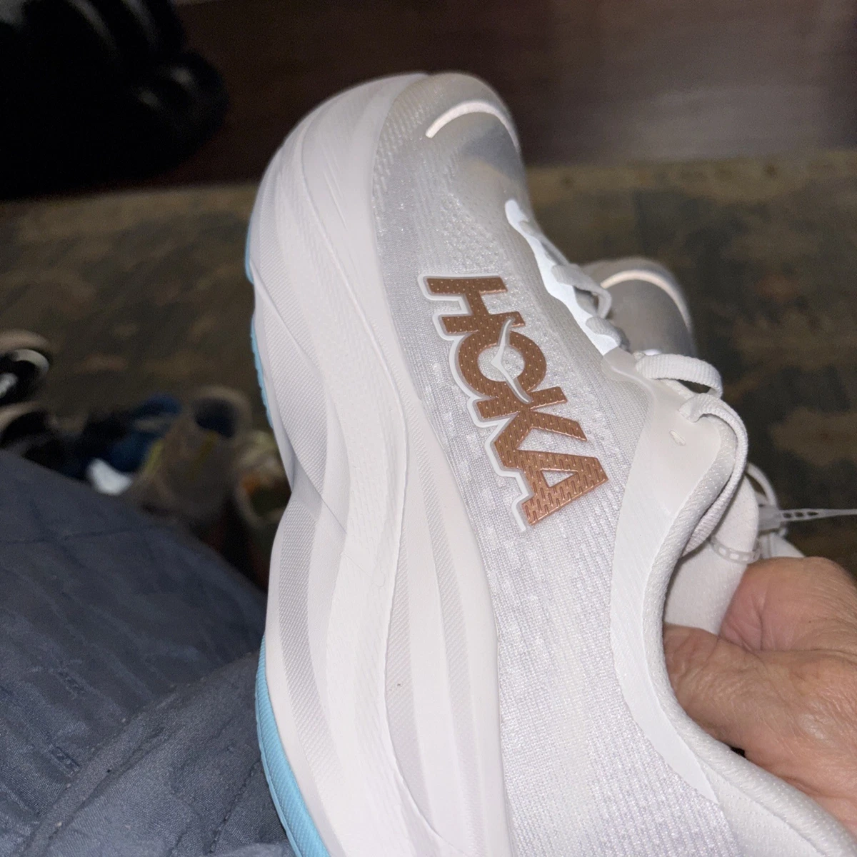 HOKA Skyflow Frost Rose Gold W for sale | eBay