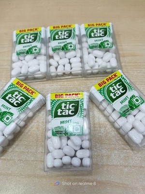 Tic Tac Mouth Freshener - Mint, 6*13g Box Kostenloser Versand