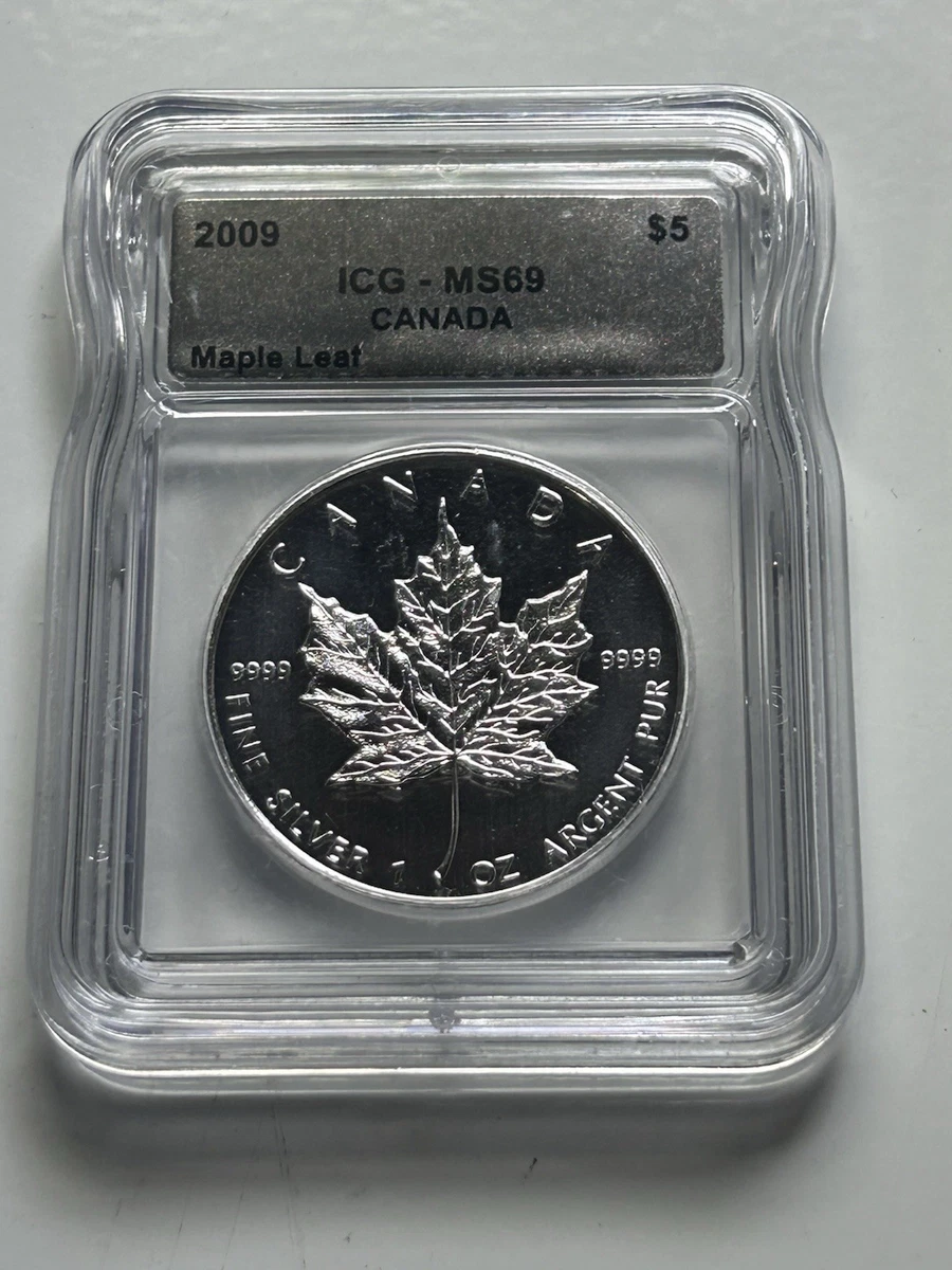 Canadian Maple Leaf MS 69 Silver Bullion Coins for sale | eBay