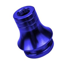 Car Shift Knob Boot Retainer M12x1.25 Durable Aluminum Cars Gear Shift Blue