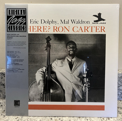 Ron Carter With Eric Dolphy, Mal Waldron   Where? ; LP SEALED MINT