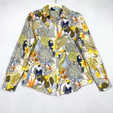 J Mclaughlin Top Womens Small Tropical Toucan...