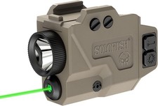 800 Lumens Pistol Light  Green Laser Combo Strobe Function Tactical Flashlight