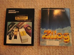 Vintage Mostek & Zilog Data Books