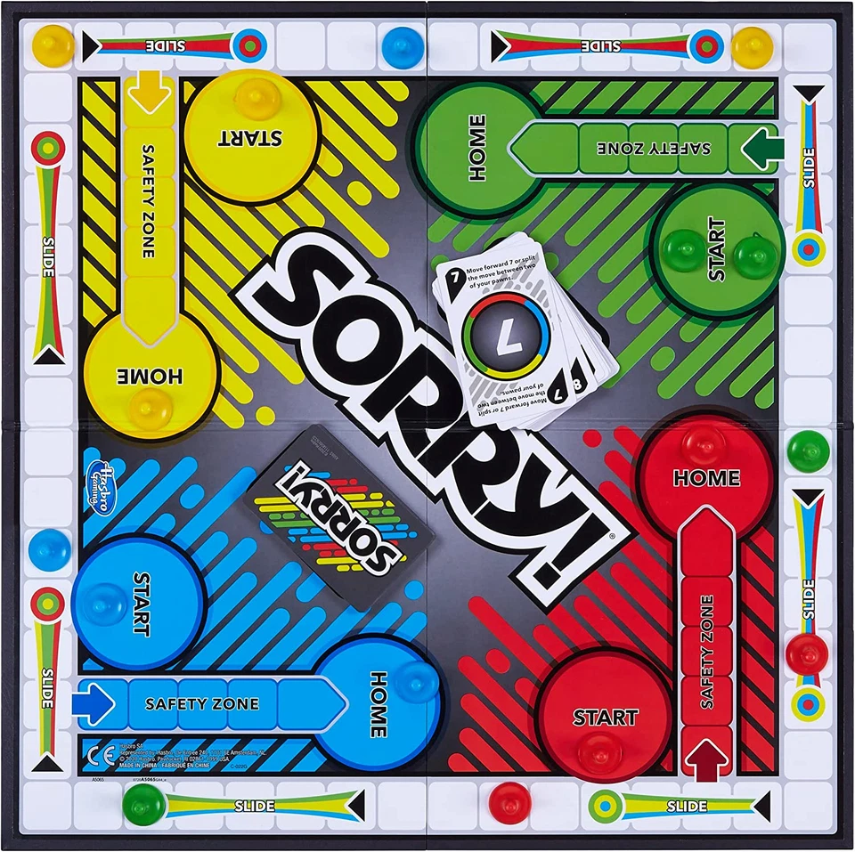 Sorry! Kids Board Game, Family Board Games for Kids and Adults, Ages 6 and Up - Image 2 of 4