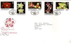 1988 JERSEY - JERSEY ORCHIDS II FDC FROM COLLECTION N55