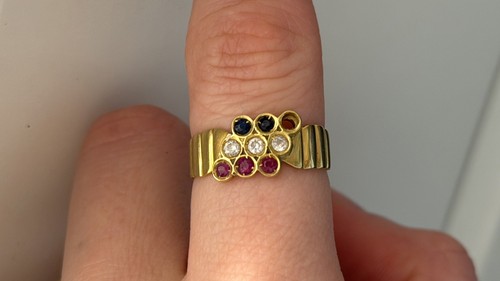 Vintage 18K Solid Gold