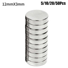 N52 12mm 3mm Super Strong Round Disc Magnets Rare-Earth Neodymium Magnet USA