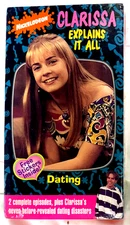 Clarissa Explains It All - Dating (VHS, 1994) RARE NEW SEALED - ORANGE VHS SHELL