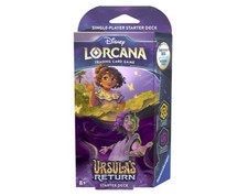 Disney Lorcana TCG: Ursula's Return Starter Deck Amber  Amethyst